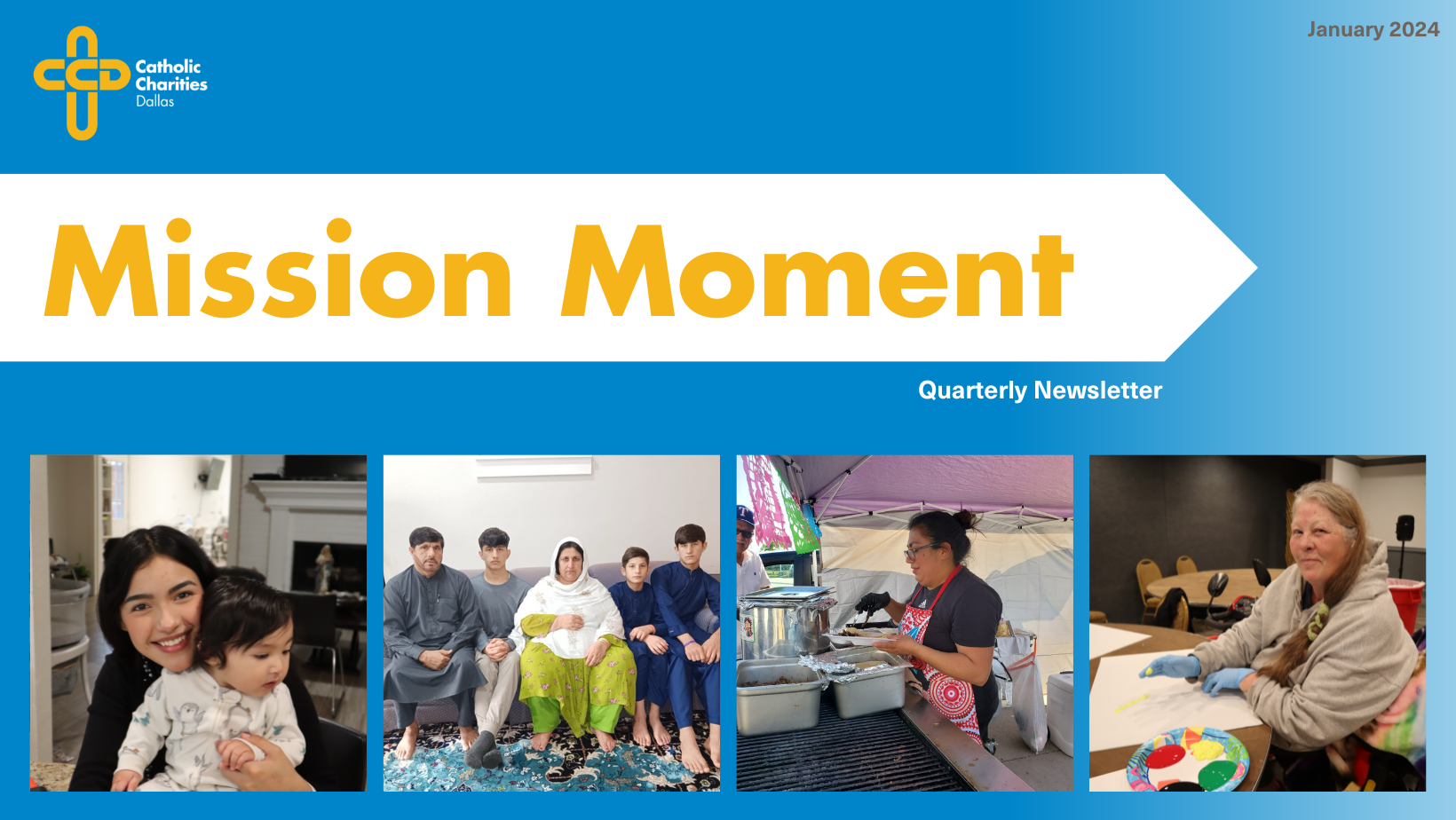 Read the latest edition of the Mission Moment newsletter!