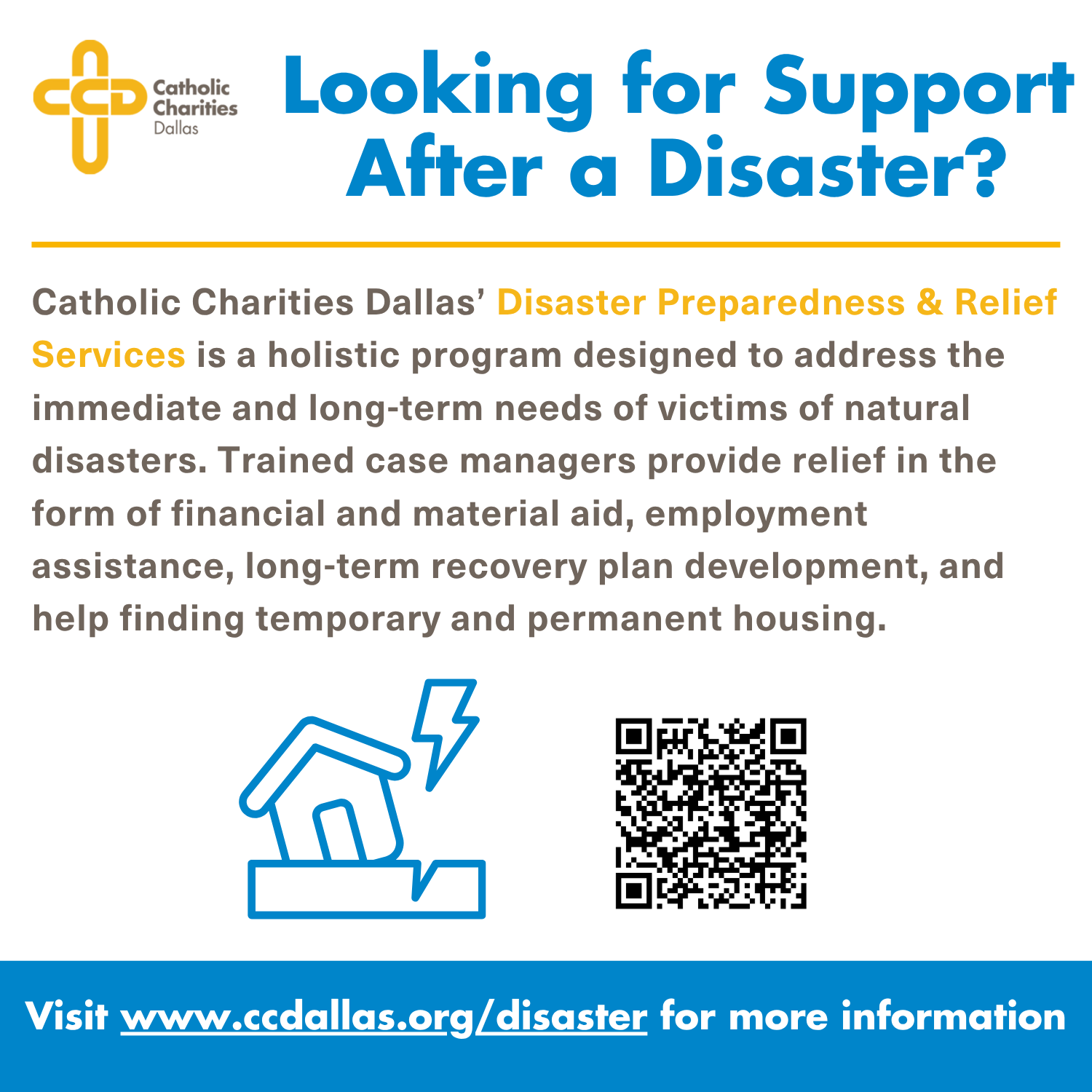 Instagram Disaster Preparedness & Relief Services